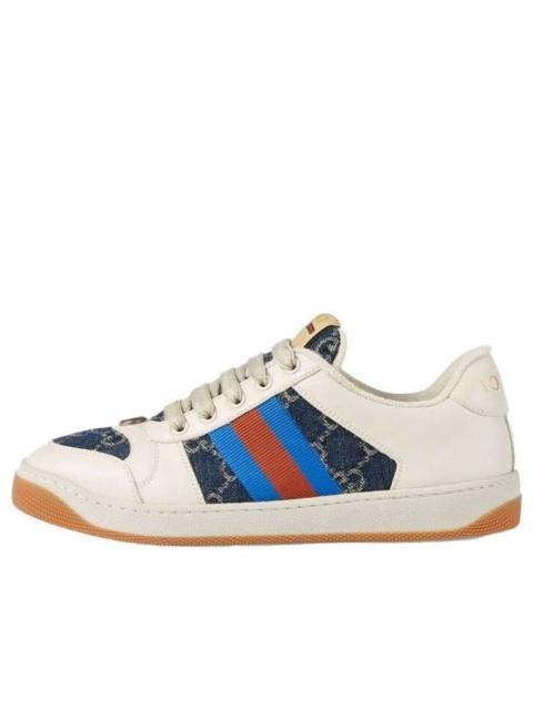 GUCCI (WMNS) Gucci Screener 'GG Canvas - Denim Ivory' 577684-2KQ40-4467