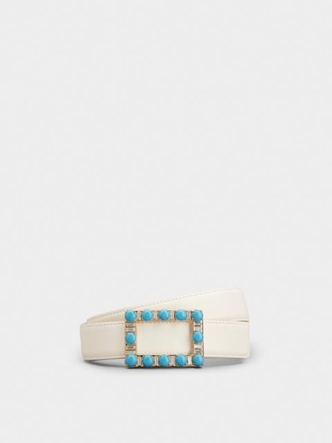 Roger Vivier Belle Vivier Belt in leather