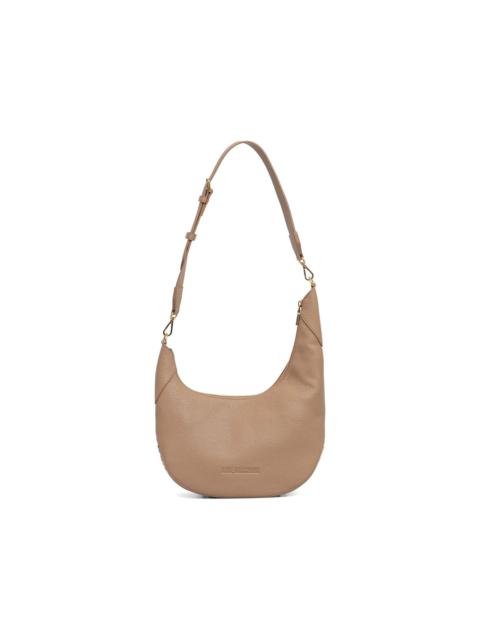 Moschino grained adjustable shoulder bag