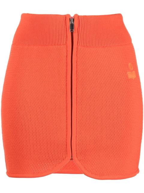 Isabel Marant Étoile Olgane ribbed miniskirt