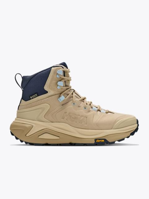 HOKA Women's Kaha 3 GTX Shoes in Barley Flour/Barley Flour