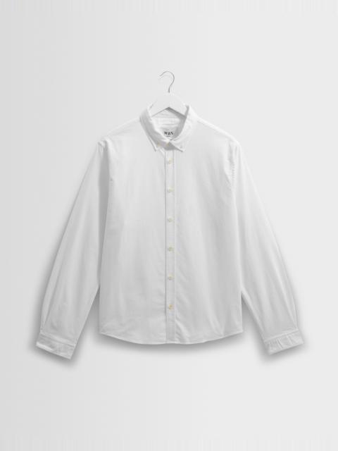 Wax London Caspian - White Cotton Oxford Shirt