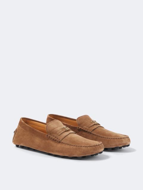 Tod's Gommino suede driving shoes