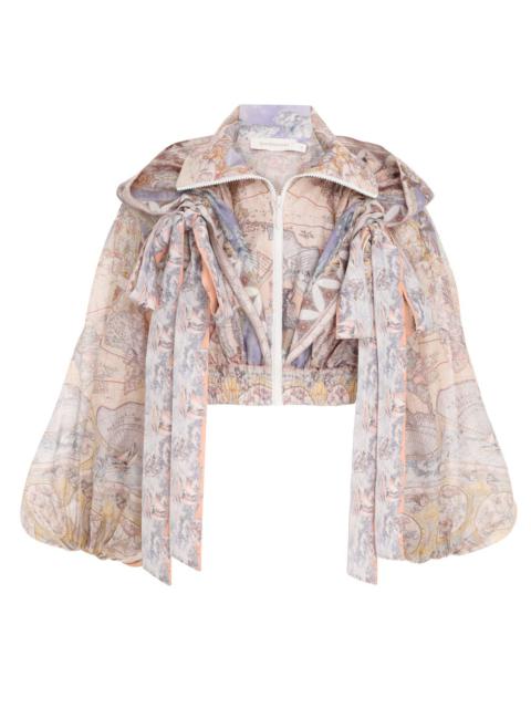 Zimmermann HIGH TIDE ODYSSEY CROP JACKET