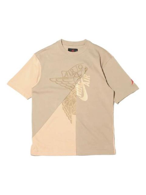 Cactus Jack by Travis Scott x Air Jordan Short-Sleeve T-Shirt 'Khaki/Desert' CW3167-247