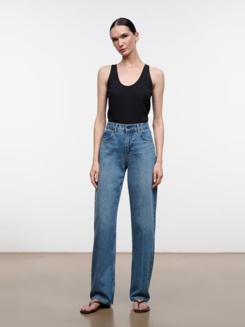 STAUD STAUD LEO HIGH RISE JEAN 30 ARCHIVE CREASE