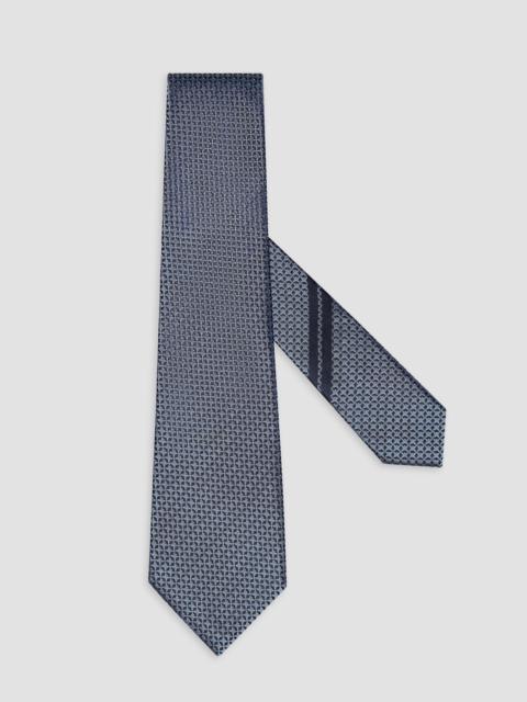 ZEGNA Men's Silk Tie - Light Avio Blue