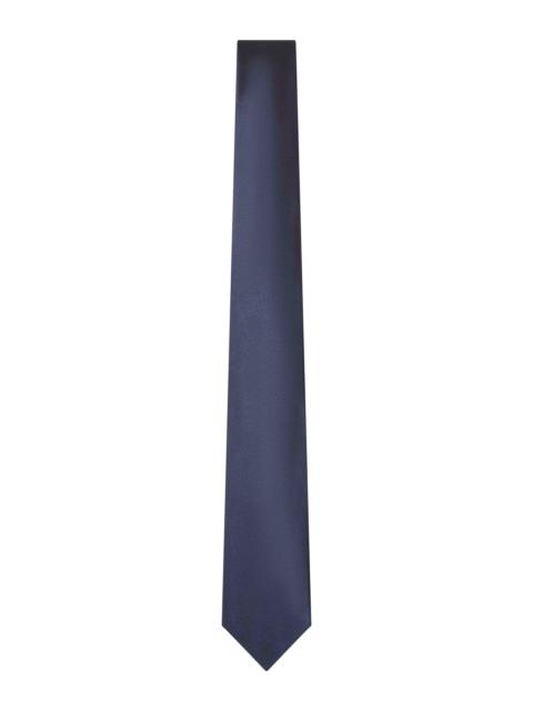 GIORGIO ARMANI Blue silk tie