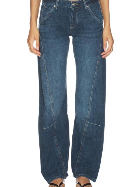 FREE PEOPLE x REVOLVE Highland Bowed Jean