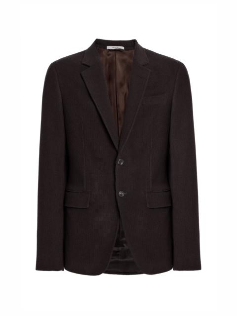 GABRIELA HEARST Irving Jacket in Chocolate Cashmere Corduroy