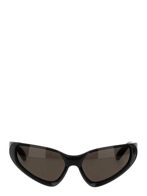 BALENCIAGA Xpander Rect Sunglasses Black