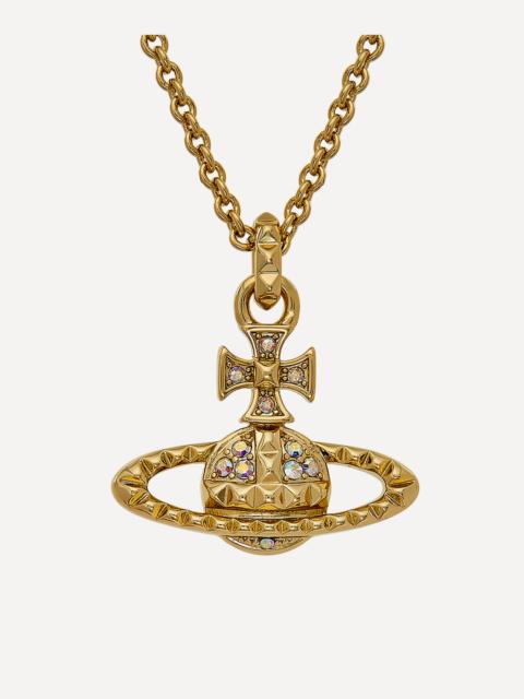 Vivienne Westwood Gold-Tone Mayfair Bas Relief Pendant Necklace