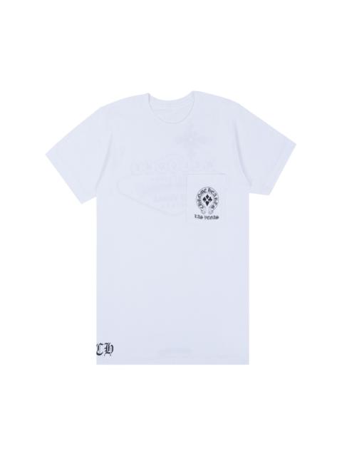 Chrome Hearts Chrome Hearts Vegas 전용 티 '화이트 이름 *
