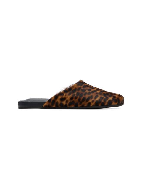 ANCIENT GREEK SANDALS Brown 'The Slipper' Flats