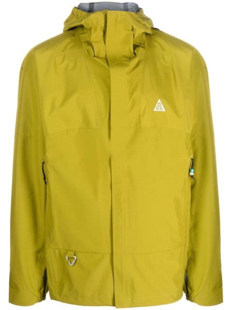 Nike ACG logo-embroidered hooded jacket