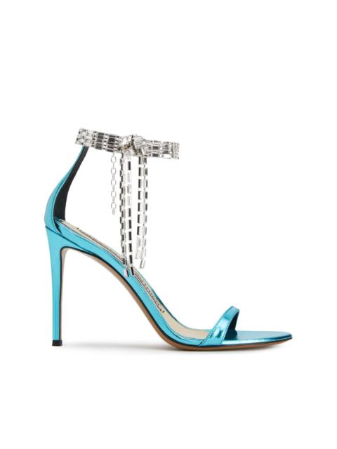 ALEXANDRE VAUTHIER 105mm crystal-embellished sandals