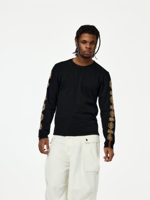 Kapital 20/- JERSEY LONG SLEEVE TEE (CONCHO BELT SLEEVE)
