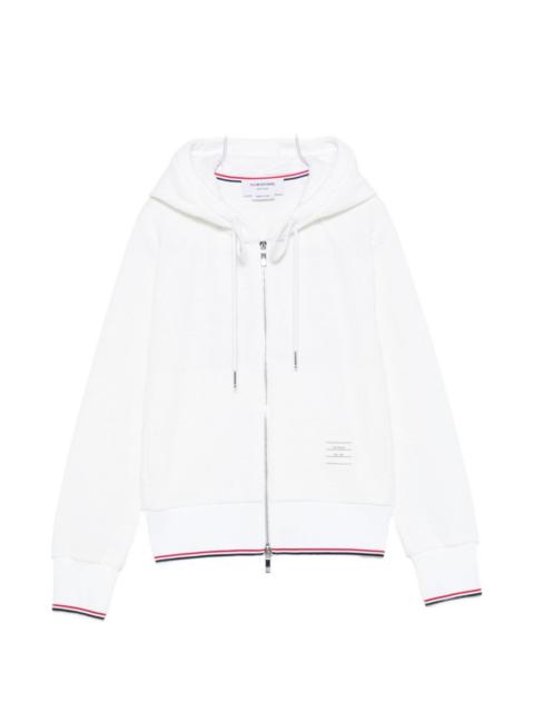 Thom Browne logo-patch hoodie