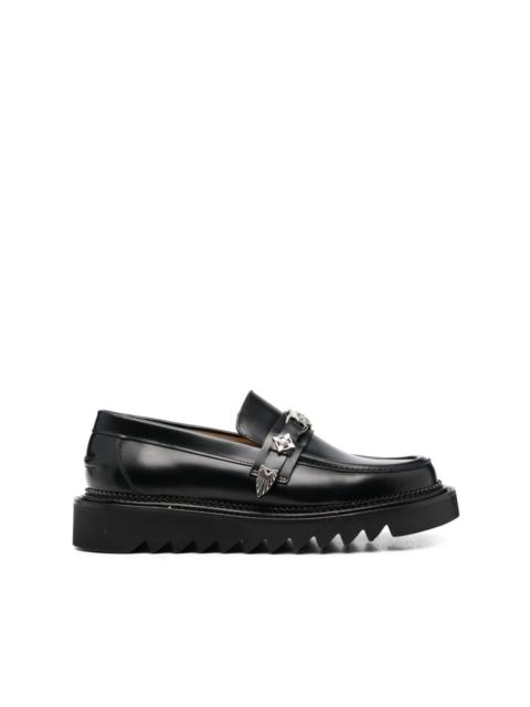 TOGA VIRILIS chunky leather loafers