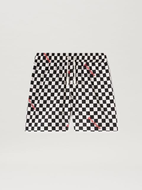 DAMIER PRINT SWIMSHORT