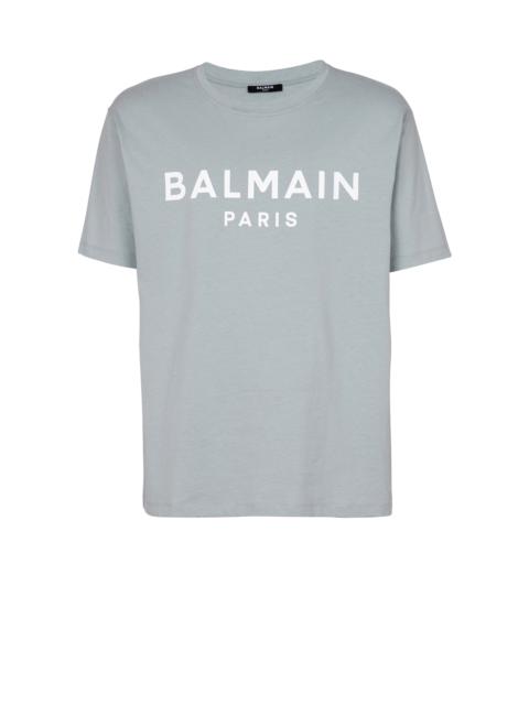 Printed Balmain Paris short-sleeved T-shirt