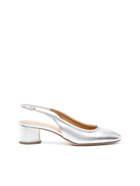 Aeyde Romy 55mm leather pumps