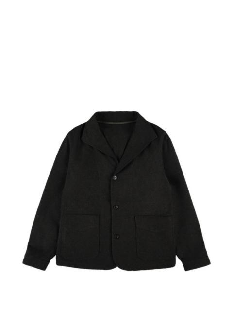 FORTELA Scotland herringbone patch-pocket jacket