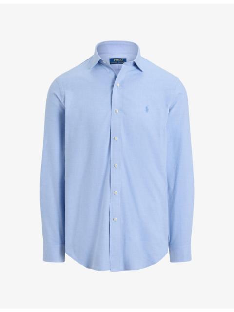Polo Ralph Lauren Logo-Embroidered Perfect-Fit Cotton-Blend Shirt