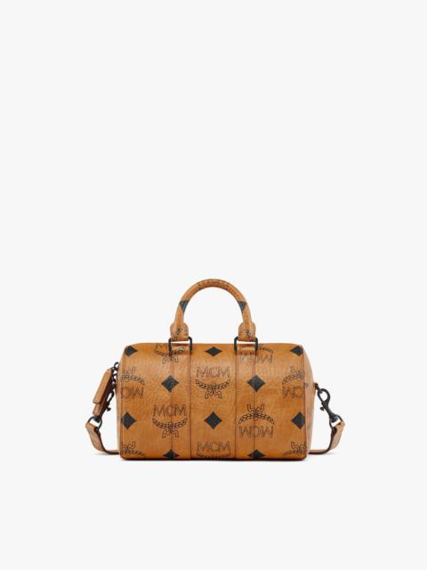 MCM Aren Boston Bag in Maxi Visetos