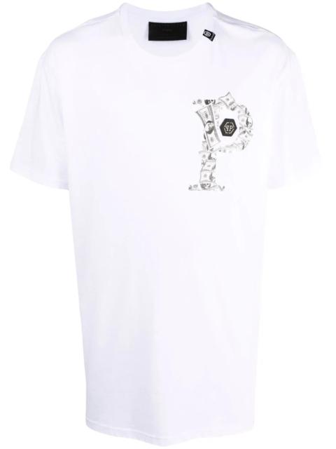 PHILIPP PLEIN graphic-print logo T-shirt