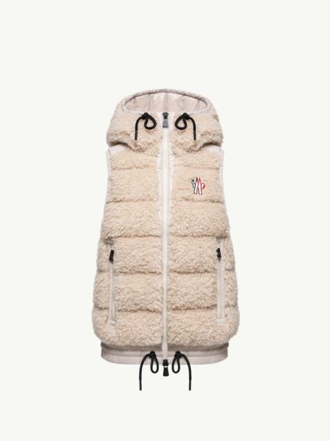 Moncler Grenoble Teddy Hooded Insulated Vest