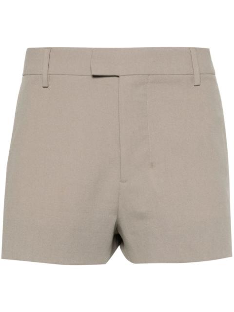 AMI Paris crepe wool shorts