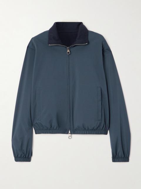 Loro Piana Reversible Shell And Cashmere Bomber Jacket