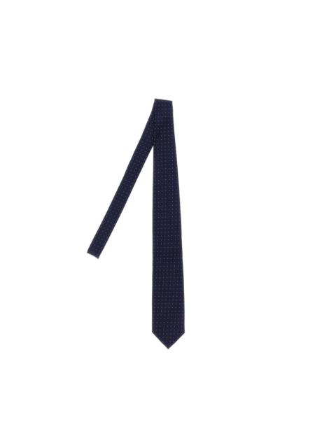 TOM FORD micro polka-dot silk tie