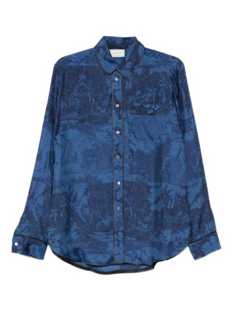 Pierre-Louis Mascia buttoned printed shirt
