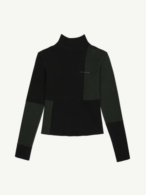 MM6 Maison Margiela Patchwork sweatshirt