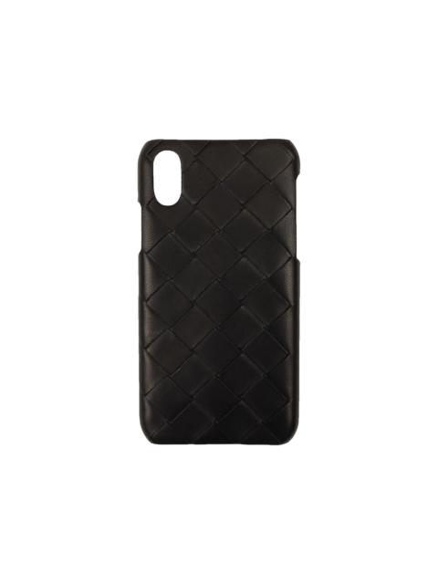 Bottega Veneta Bottega Veneta XS Leather iPhone Case 'Black'