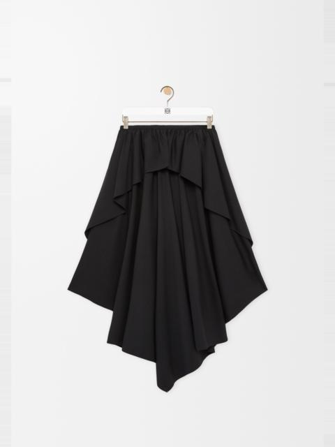 Loewe Skirt in viscose and wool blend
