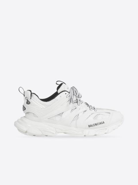 Men's Track Sneaker in White/black