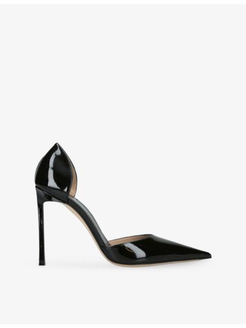 TOM FORD D’Orsay 105 Patent-Leather Pumps