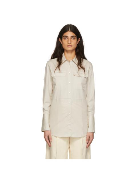 House of Dagmar Beige Simone Shirt