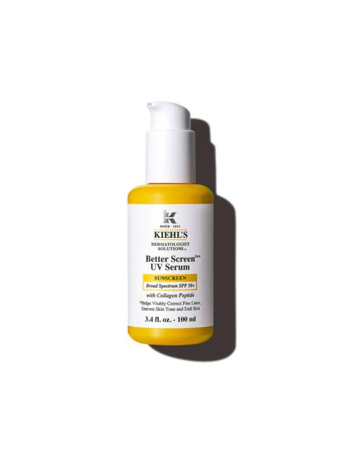 Kiehl's Better Screen™ UV Serum SPF 50+ Facial Sunscreen with Collagen Peptide
