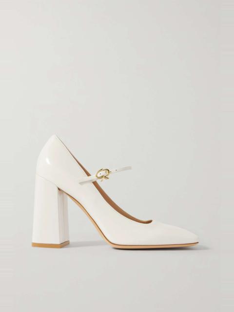 Nuit 95 patent-leather Mary Jane pumps
