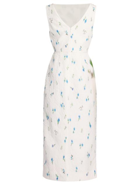 Erdem Printed Sleeveless Maxi Dress