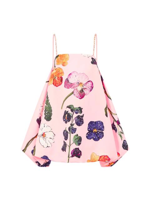 LEO LIN Patsy Embellished Mini Dress floral