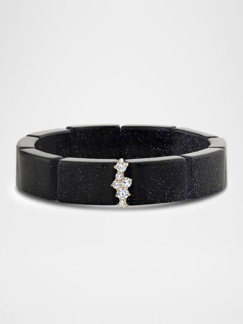 SYDNEY EVAN 14K Diamond Cocktail Bead Bracelet, 12mm