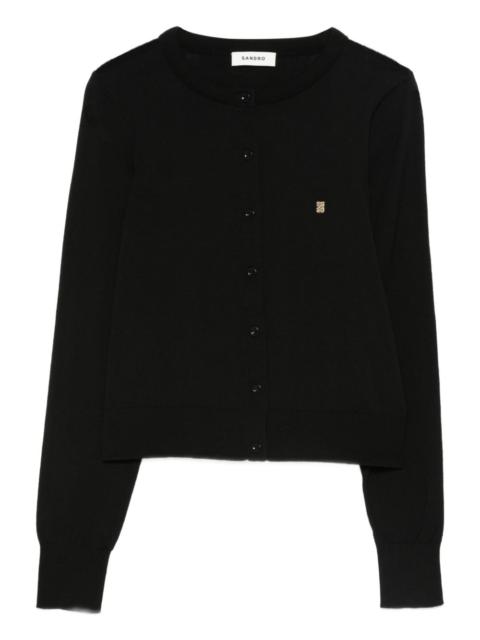 Sandro round-neck cardigan
