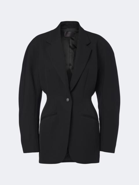 MUGLER Virgin wool grain de poudre blazer