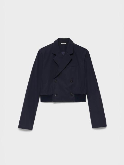 JW Anderson WOMENS CROPPED BLAZER IN NAVY