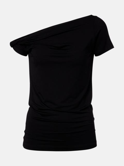 7 For All Mankind One-shoulder T-shirt